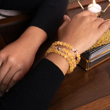 Rutilated Quartz Bracelet - Image 2