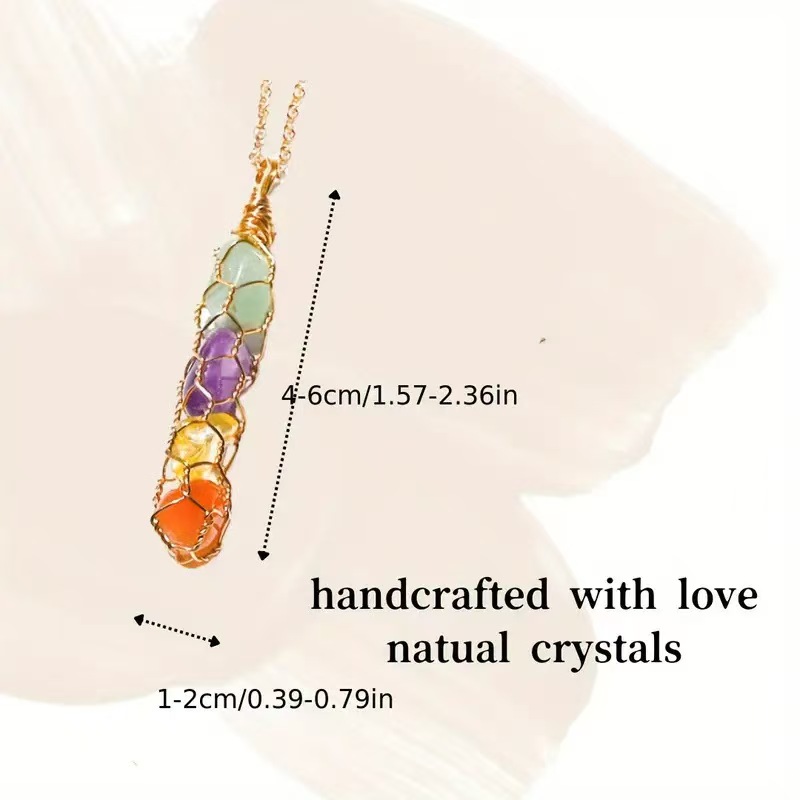 Pingente de Cristal Multicolorido - Harmonia, Energia e Bem-Estar - Image 2